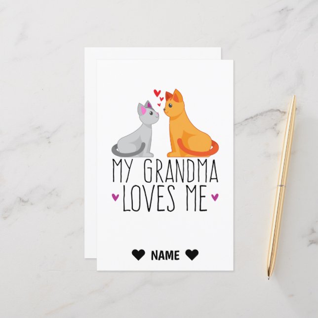 My Grandma Loves me (Voorkant / Achterkant in situ)