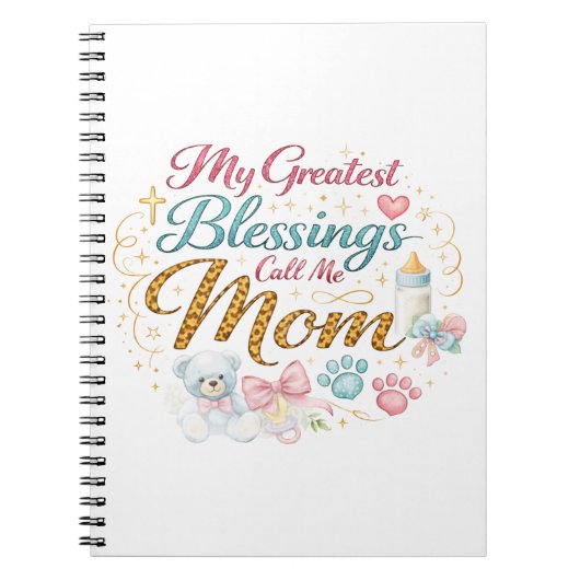 My greatest blessings notitieboek (Voorkant)