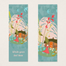 My Happy Place Cottage GardenGepersonaliseerd Blad Mini Visitekaartjes