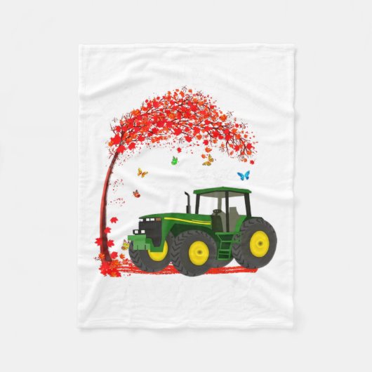 My Heart Belongs To A Farmer Valentine For Farmer  Fleece Deken (Voorkant)