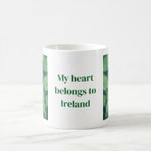 My heart belongs to Ireland. Coffee mug (Centre)