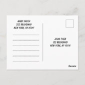 My Heart  Briefkaart (Achterkant)