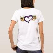 My Heart Has Wings T-Shirt (image avant plus haut) (Dos)