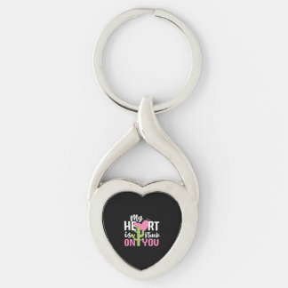 My Heart Is Stuck On You Cactus Heartfelt Design Sleutelhanger