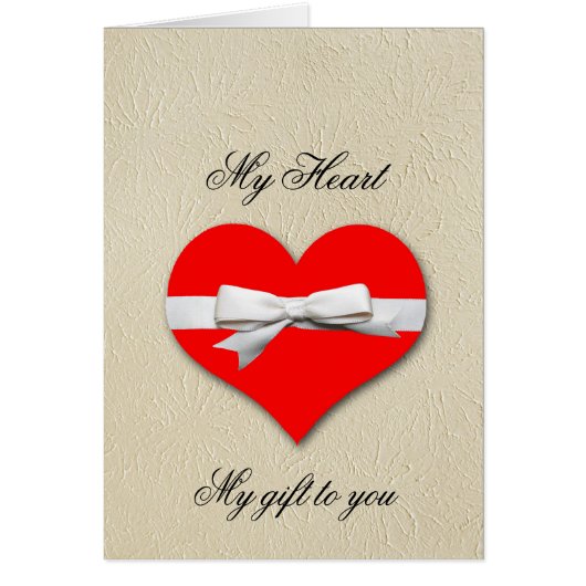 My Heart, My Gift to you -- Forever Personalize (Devant)
