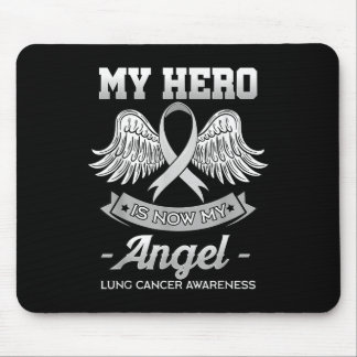 My Hero is Now My Angel Lung Cancer Awareness Whit Muismat