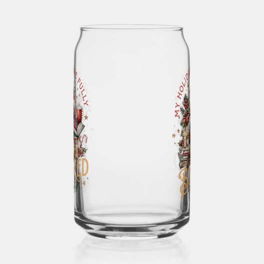 My Holidays Are Fully Booked Blikvorm Glas (Links)