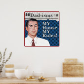 MY house MY rules poster (Cuisine)