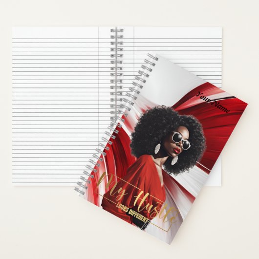 My Hustle...Red & White Journal Abstrait (À l'intérieur)