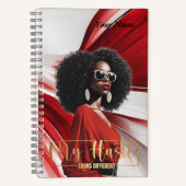 My Hustle...Red & White Journal Abstrait (Recto)