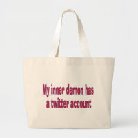 My inner demon grote boodschappentas