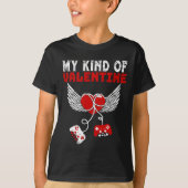 My Kind Valentines Gamer Valentines Day Gaming Men T-shirt (Voorkant)