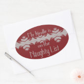 My Kindle Is on the Naughty List Sticker (Enveloppe)