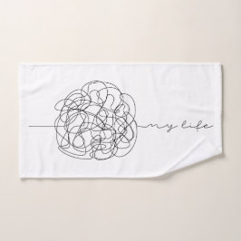 My Life Bad Handdoek