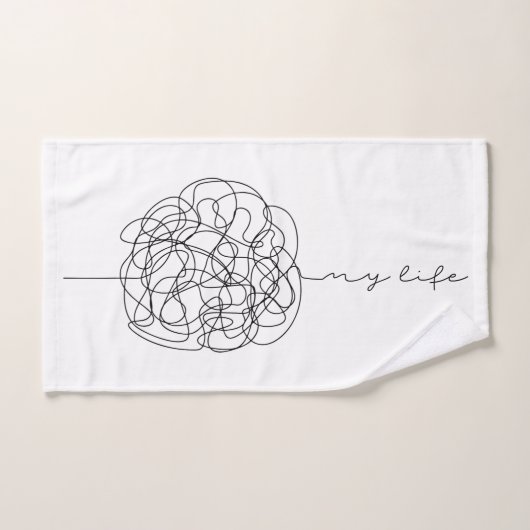My Life Bad Handdoek (Handdoek)