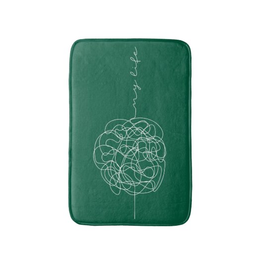 My Life Badmat (Voorkant Verticaal)