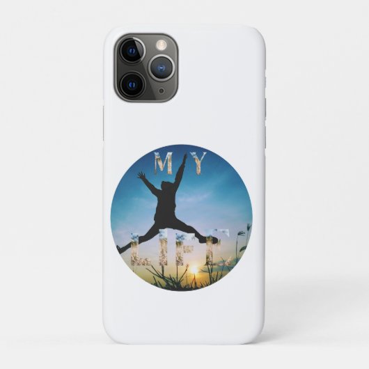 My Life – Inspirational Nature Design Case-Mate iPhone Case (Achterkant)
