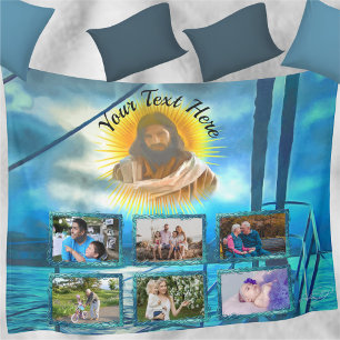 My Light 0916 Photo Collage Fleece Deken