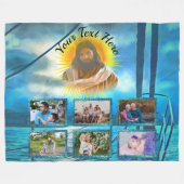 My Light 0916 Photo Collage Fleece Deken (Voorkant (Horizontaal))