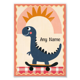 My Little Dino Print Foto Afdruk