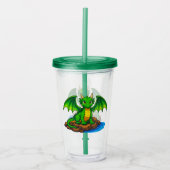 My little dragon acryl drinkbeker (Voorkant)