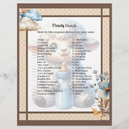 My Little Lamb_ Snoep Match Briefhoofd