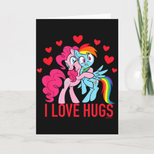 My Little Pony Valentijnsdag Pinkie Pie Regenboog Kaart