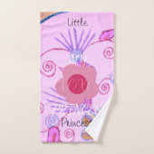 My Little Princess : Baby Pink Vector Inspirationa (Serviette à main)