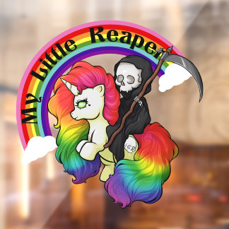 My Little Reaper Raamsticker