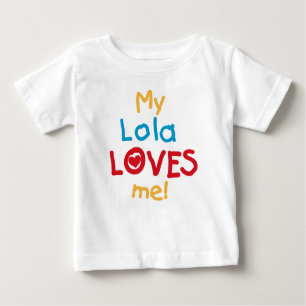 My Lola Loves Me T-shirts et cadeaux