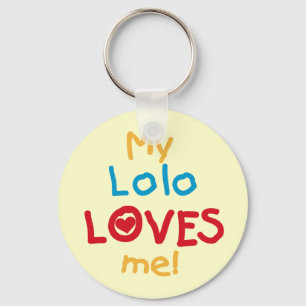 My Lolo Loves Me T-shirts en geschenken Sleutelhanger