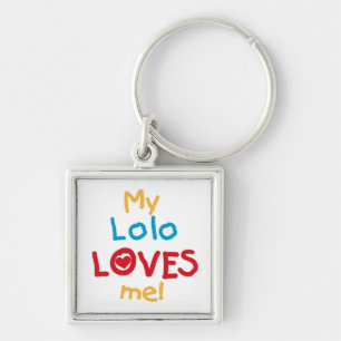 My Lolo Loves Me T-shirts en geschenken Sleutelhanger