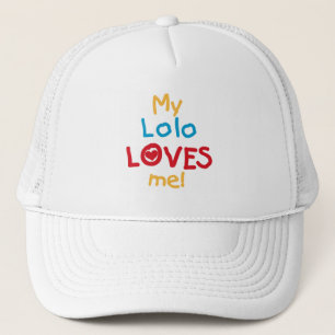 My Lolo Loves Me T-shirts en geschenken Trucker Pet
