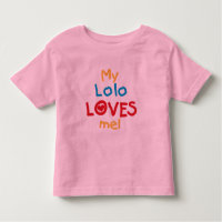 My Lolo Loves Me T-shirts et cadeaux