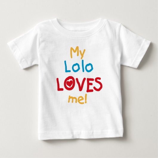 My Lolo Loves Me T-shirts et cadeaux (Devant)