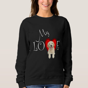 My Love Golden Retriever Love 2 Trui