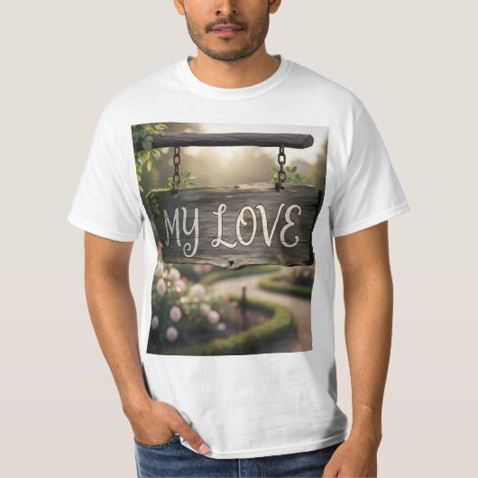 My Love Graphic T-Shirt | Romantic Gift Shirt for (Devant)