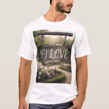 My Love Graphic T-Shirt | Romantic Gift Shirt for