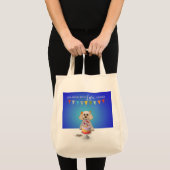 "My Love Language" Grocery Canvas tas (Voorkant (product))