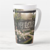 My Love Mug | Romantic Coffee Mug Gift for Couples Latte Mok (Rechterhoek)