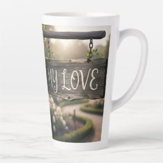 My Love Mug | Romantic Coffee Mug Gift for Couples Latte Mok