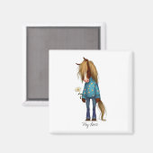 "My Love" van Bert Magnet Magneet (Voorkant / Achterkant)