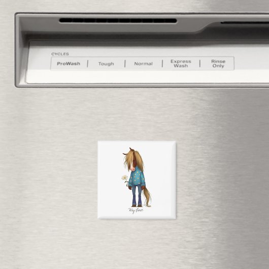 "My Love" van Bert Magnet Magneet (Insitu (Vaatwasser))