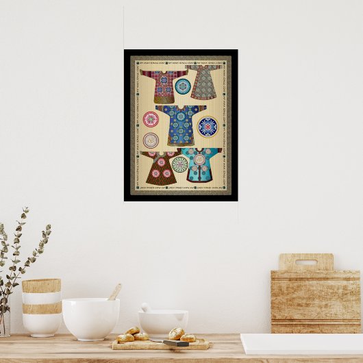 My Mah Jongg Coat 05 : Poster 18"x24" (Cuisine)