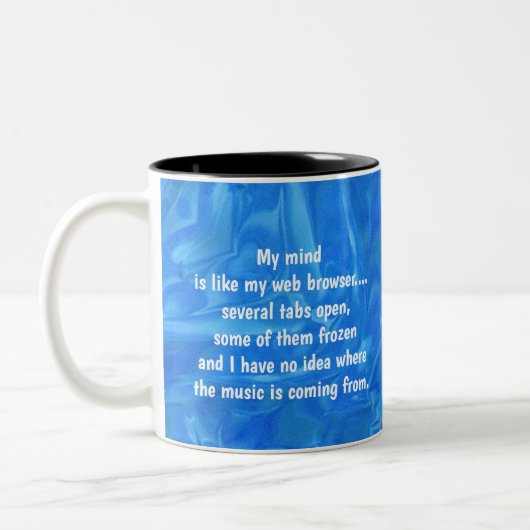 My Mind Coffee Mok (Links)