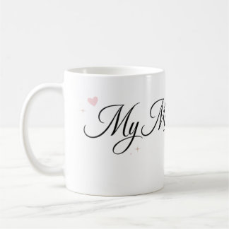 My Mom is the Best Elegant Script Mug Koffiemok