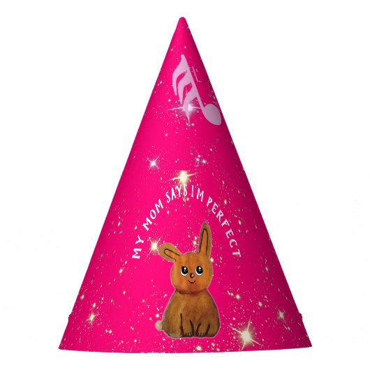 My Monthly Hapiness magic rabbit Feesthoedjes (Voorkant)