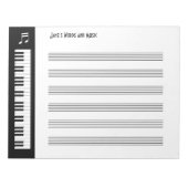 My Music - Musiciens Impromptu Bloc-notes (Devant)