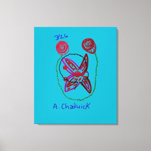 My Name Is Blossom  Canvas Afdruk (Voorkant)