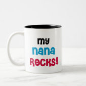 My Nana Rocks Tweekleurige Koffiemok (Links)